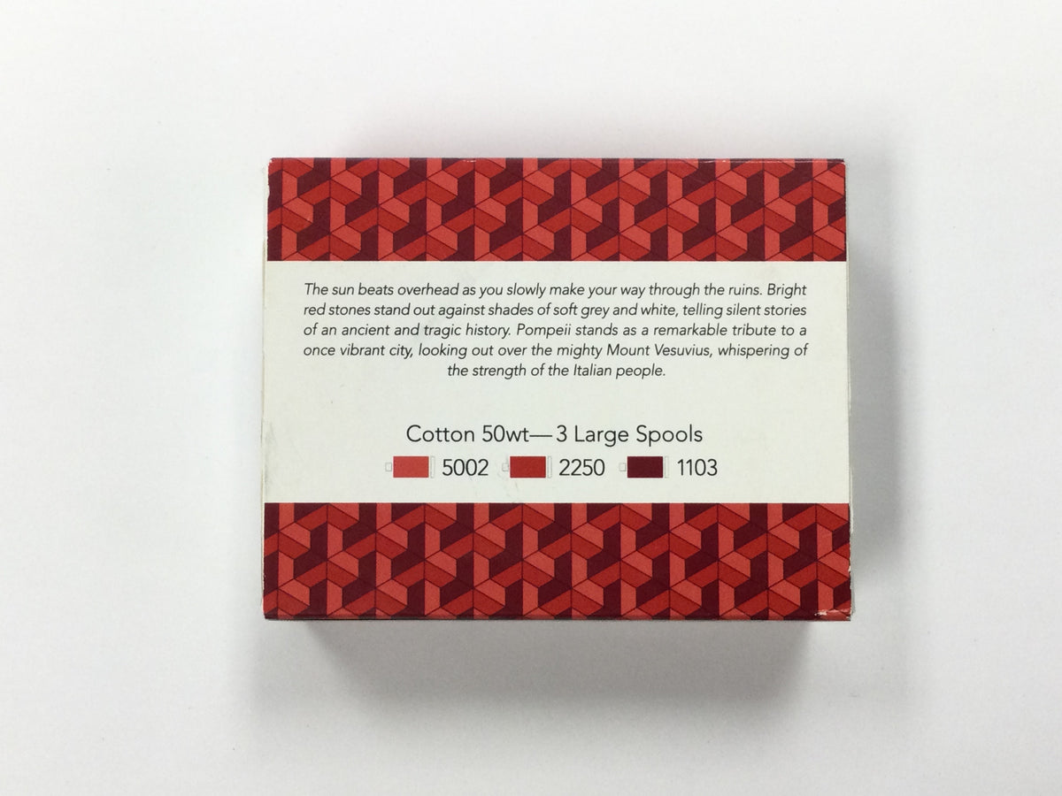 Aurifil Color Builder - Pompeii Red