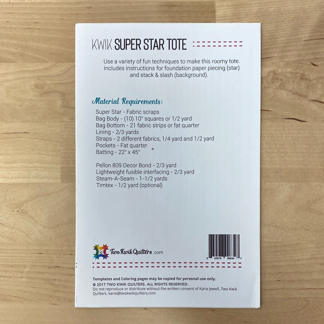Kwik Super Star Tote