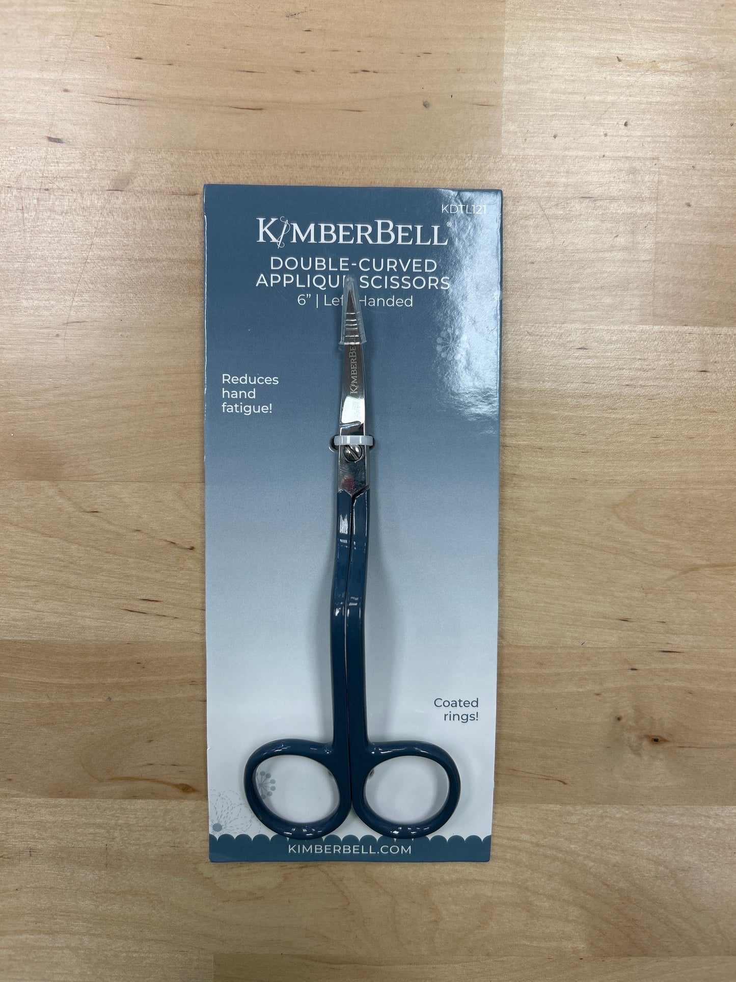 Double-Curved Applique Scissors - Left Handed (KDTL121)