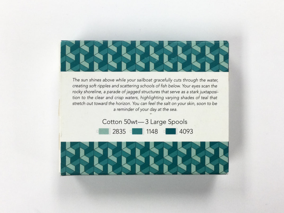 Aurifil Color Builder - Capri Teal