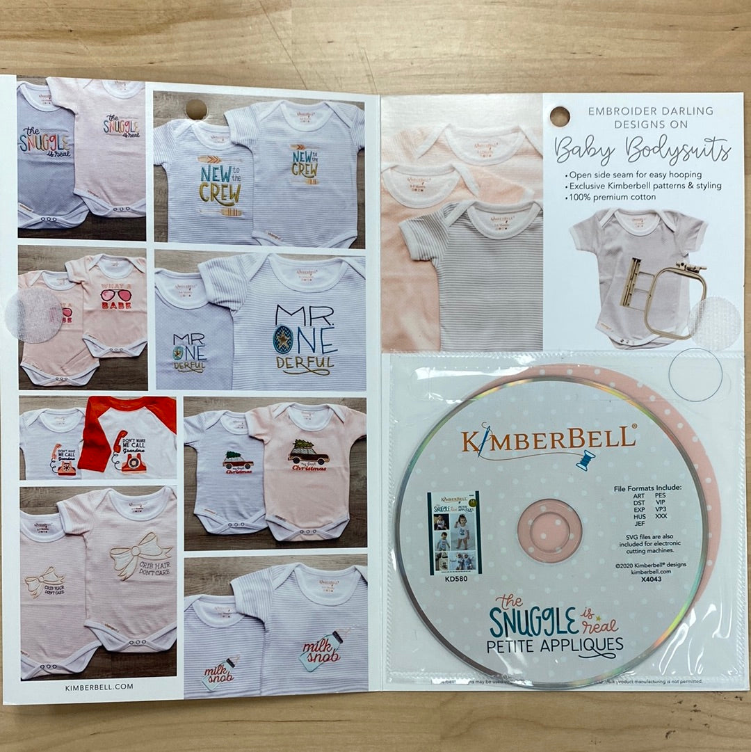 The Snuggle is Real Petite Appliques (KD580)
