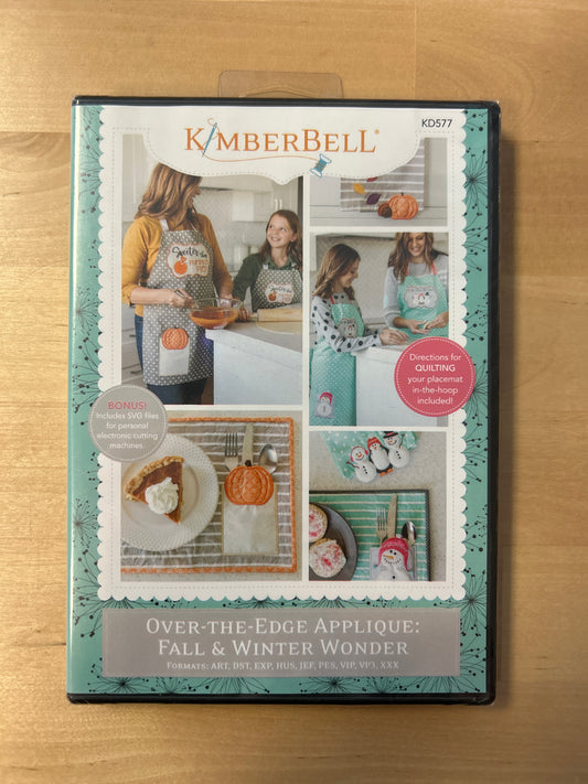 Over-the-Edge Appliqué: Fall & Winter Wonder (KD577)