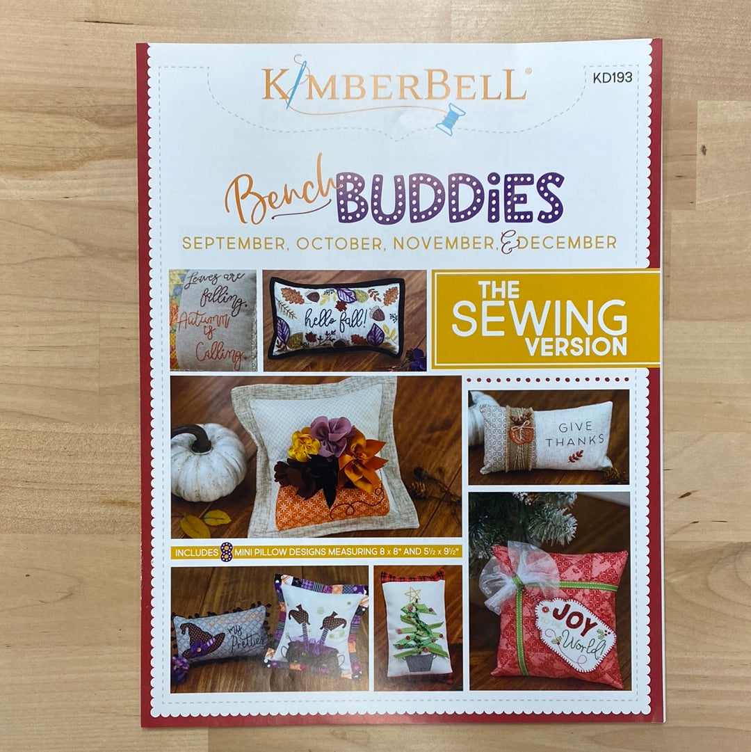 Bench Buddies - Sewing Version