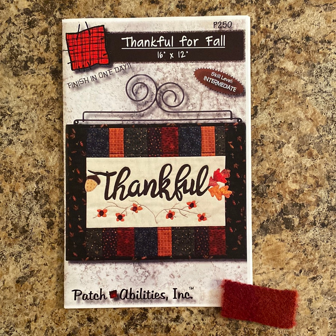 Thankful for Fall Pattern P250