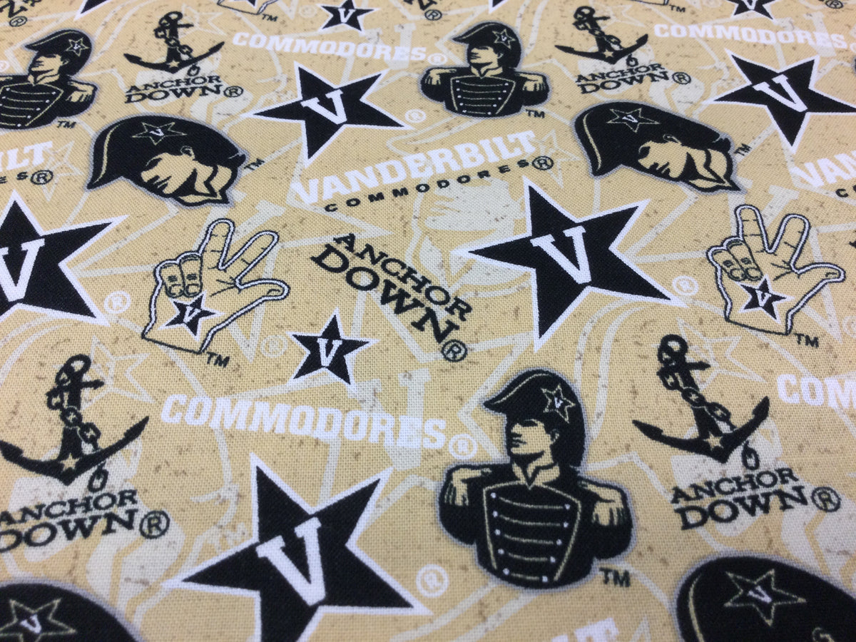 Vanderbilt All-Over Print - 100% Cotton Fabric