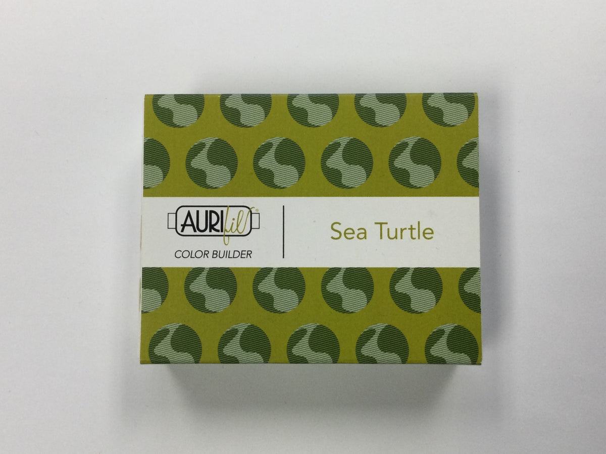 Aurifil Color Builder - Sea Turtle