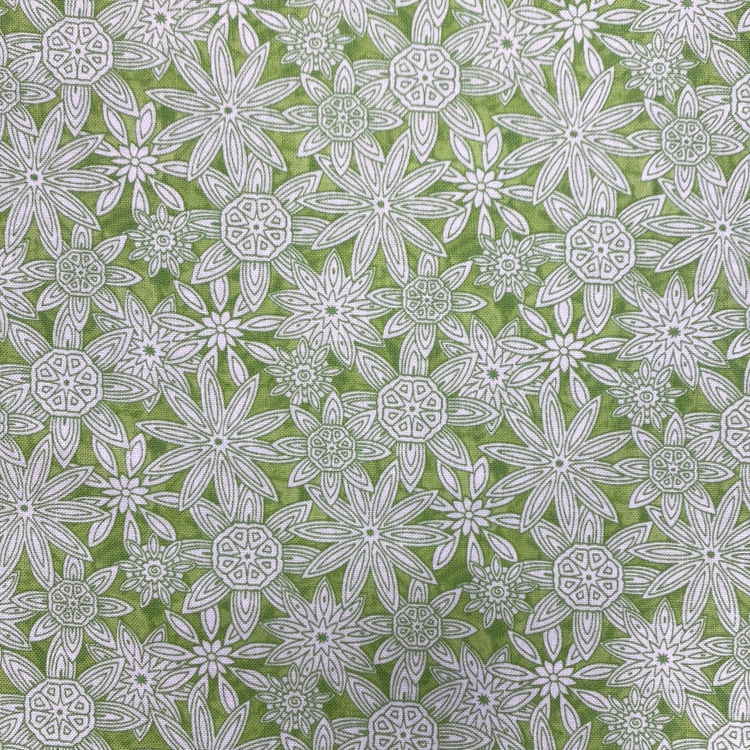 Stacked Mandalas on Green (9654-60)