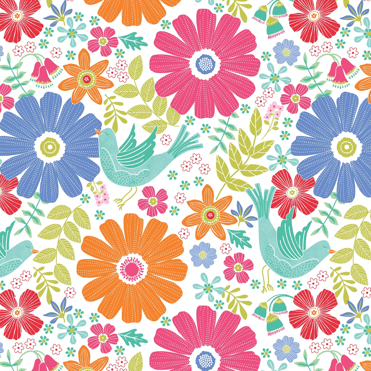Chalk Happy Garden - White (13379-09)