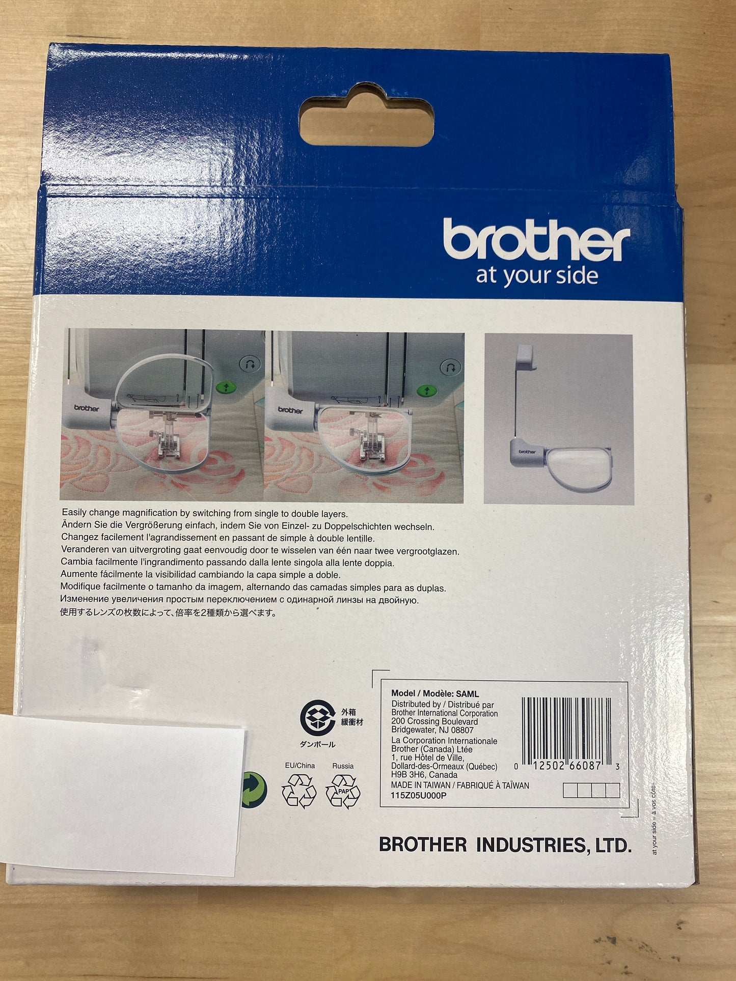 Brother Magnifying Lens (SAML) Attachment