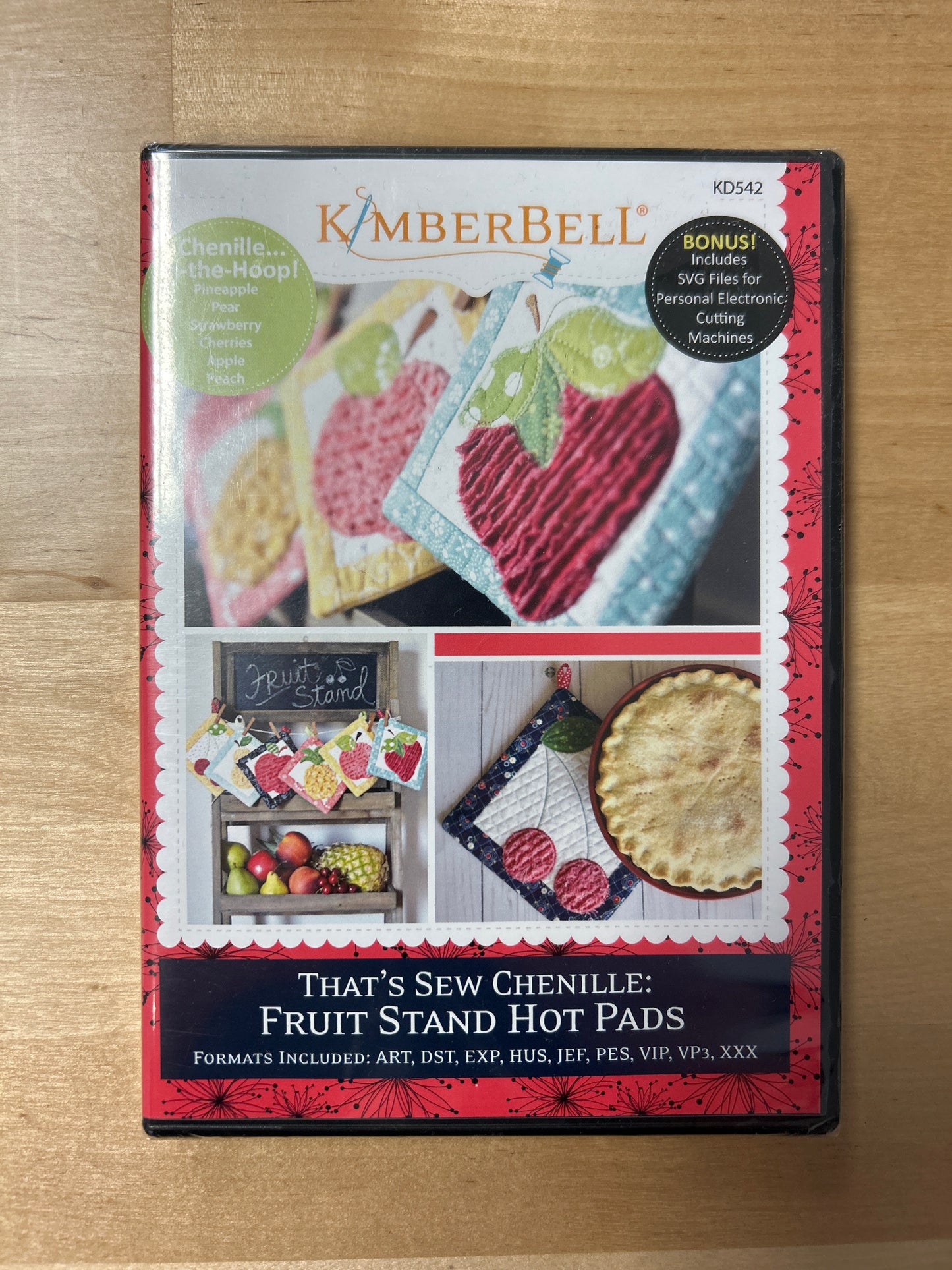 That’s Sew Chenille: Fruit Stand Hot Pads (KD542)