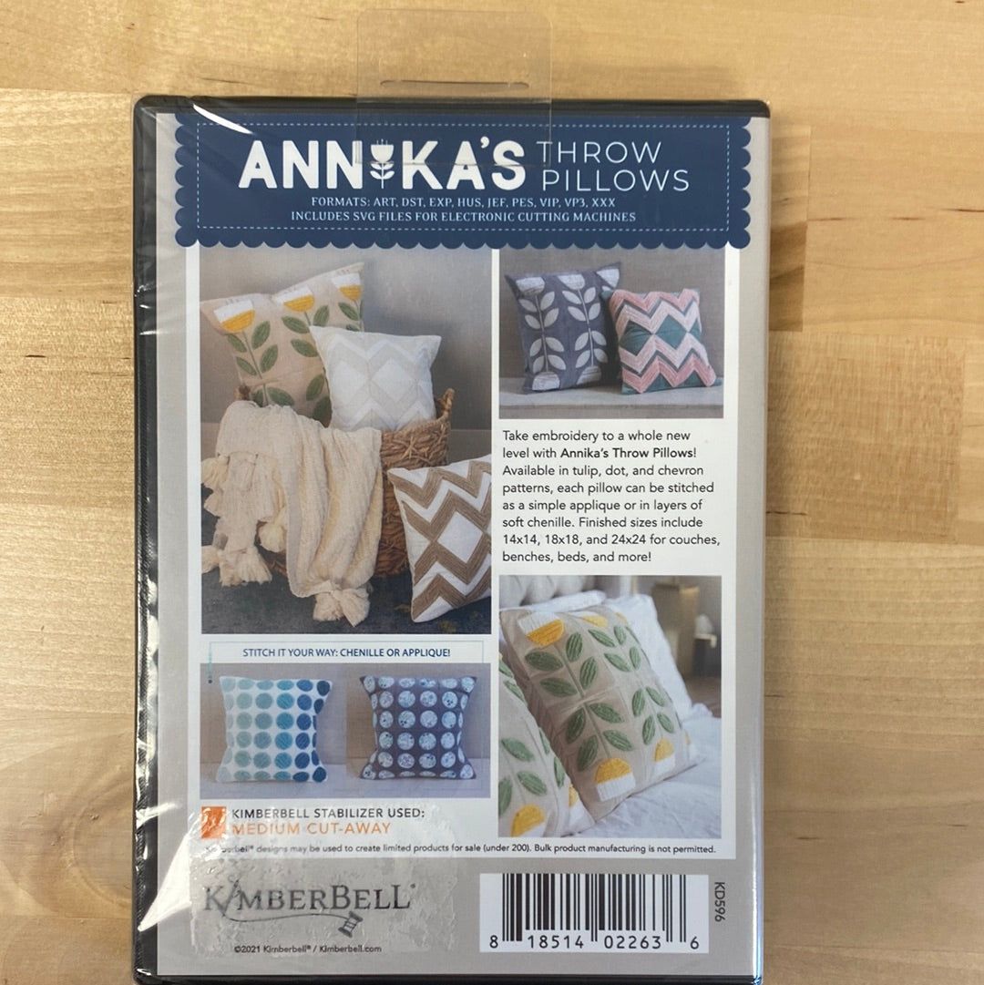Annikas Throw Pillows KD596