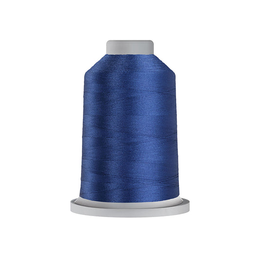 Glide trilobal polyester 40 wt. thread in Marlin - 32151 ; Photo shows blue spool of thread.