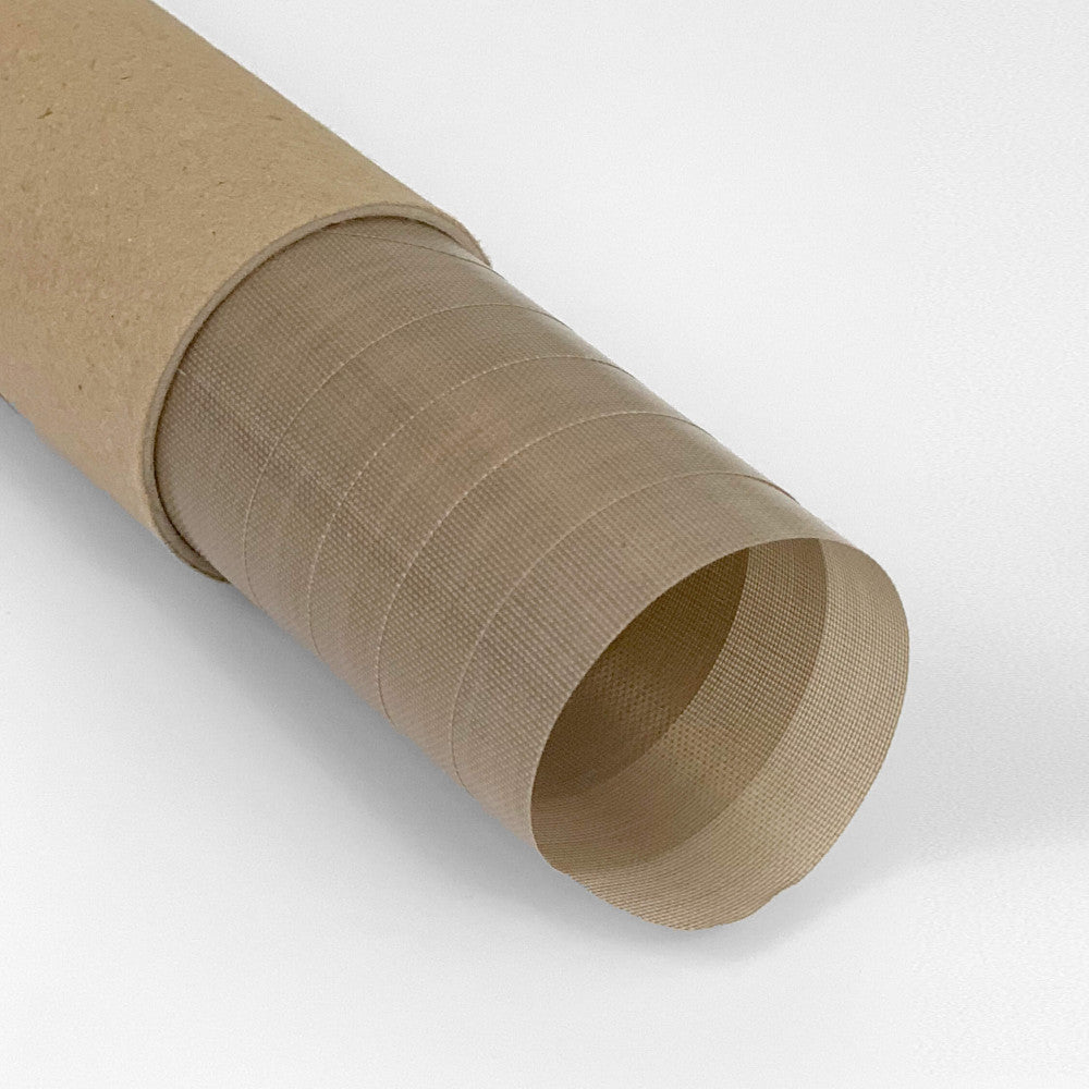 The Goddess Pressing Sheet combines a slick Teflon coated sheer fiberglass - for a long-lasting, nonstick, transparent sheet that puts a helpful glossy sheen on fused surfaces.