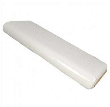 Preserve your original patterns by using HTC Retail’s Pattern-Ease, #3100, to make durable copies. It’s made of 80% polyester/20% cellulose so it will not tear easily, and it is strong enough to be used repeatedly and last for years. The photo shows the white interfacing on the bolt.