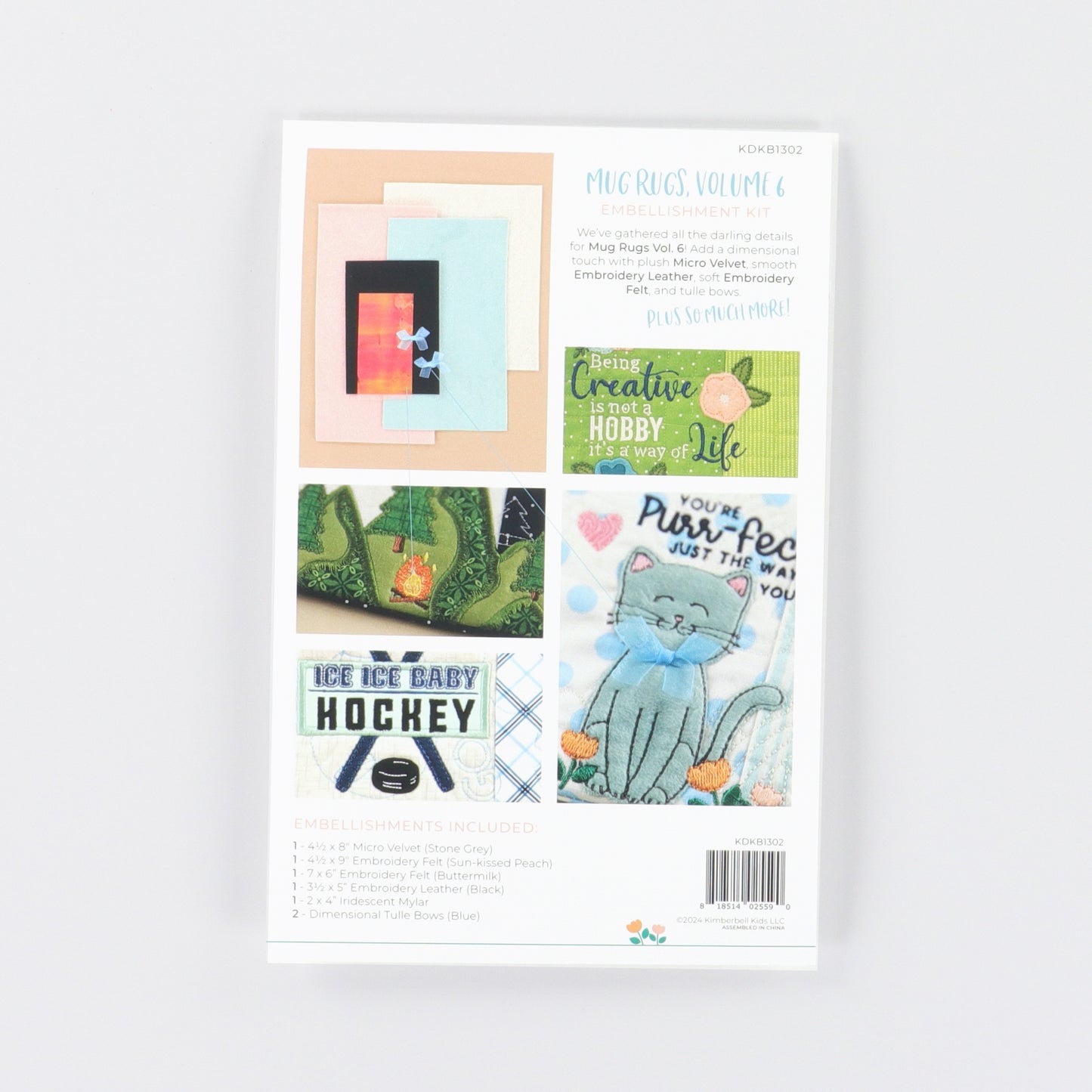 Mug Rugs Volume 6 - Embellishment Kit (KDKB1302)