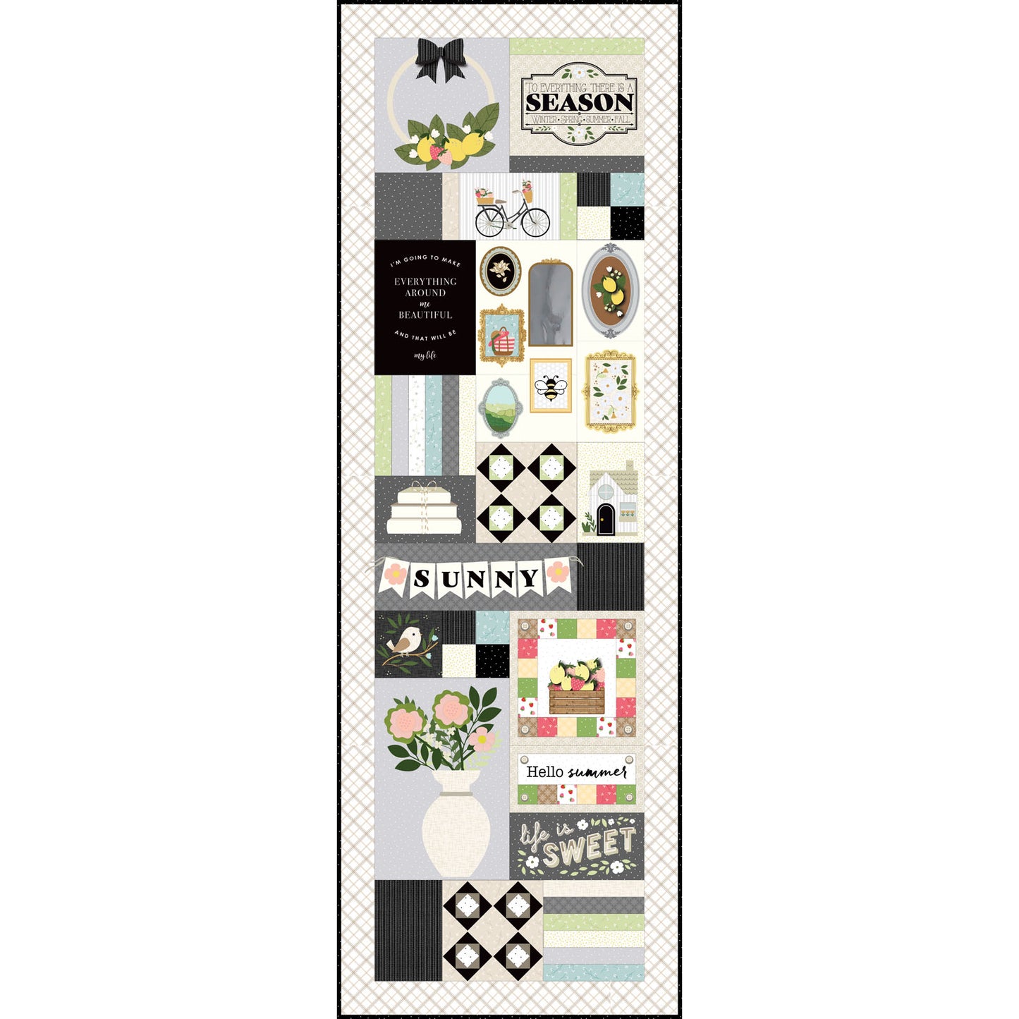 Quilting Through the Seasons Fabric Kit