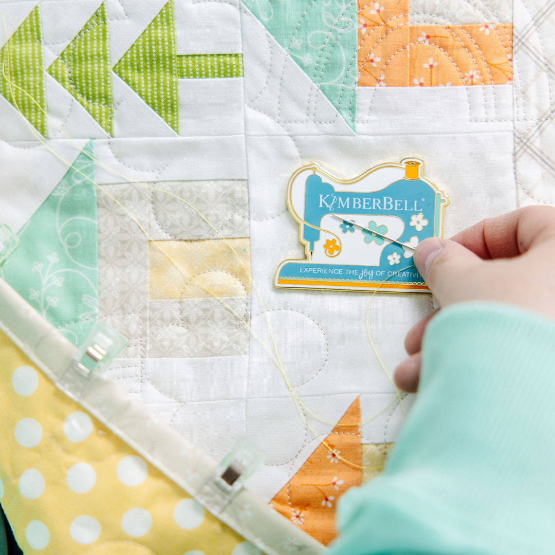 Needle Minder: Blue Sewing Machine KDTL118