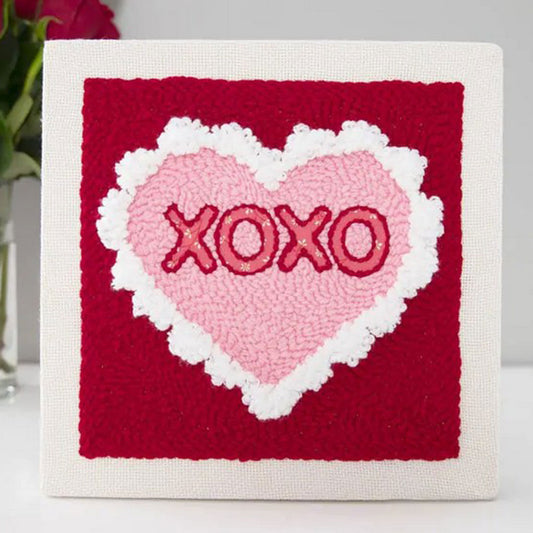 Punch Needle Embroidery Kit: Hug & Kisses (KPNK1010)