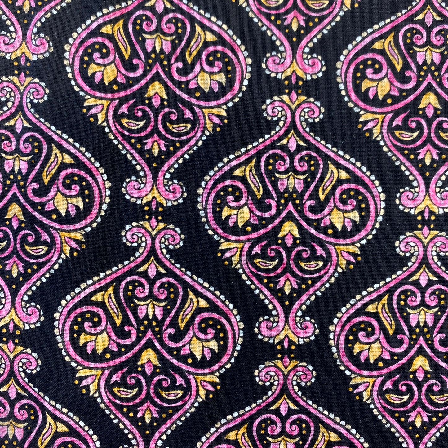 Mandala Pear - Orange and Pink
