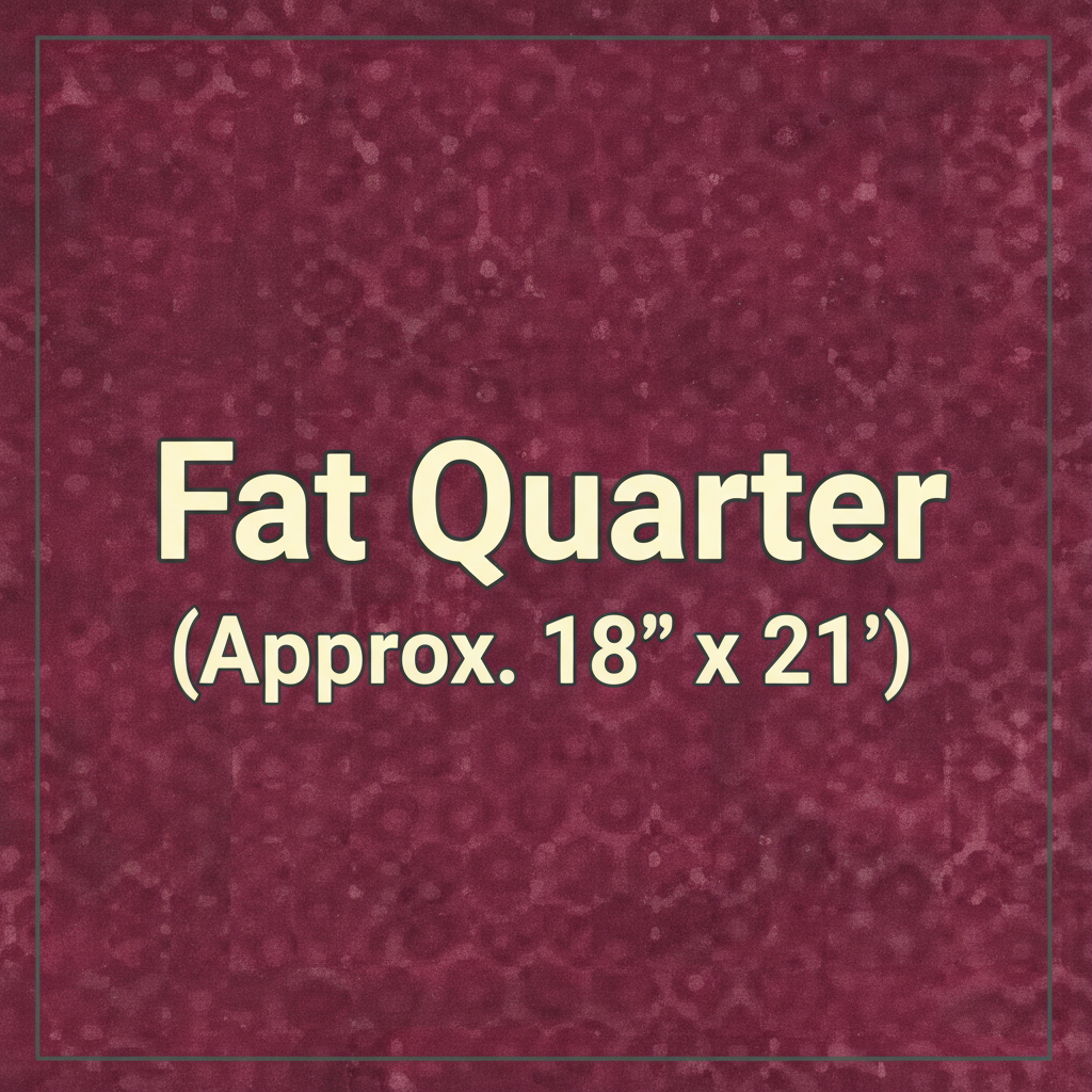 Batik Textiles Honeycomb Cranberry (5560) — Fat Quarter (Approx. 18" x 21")