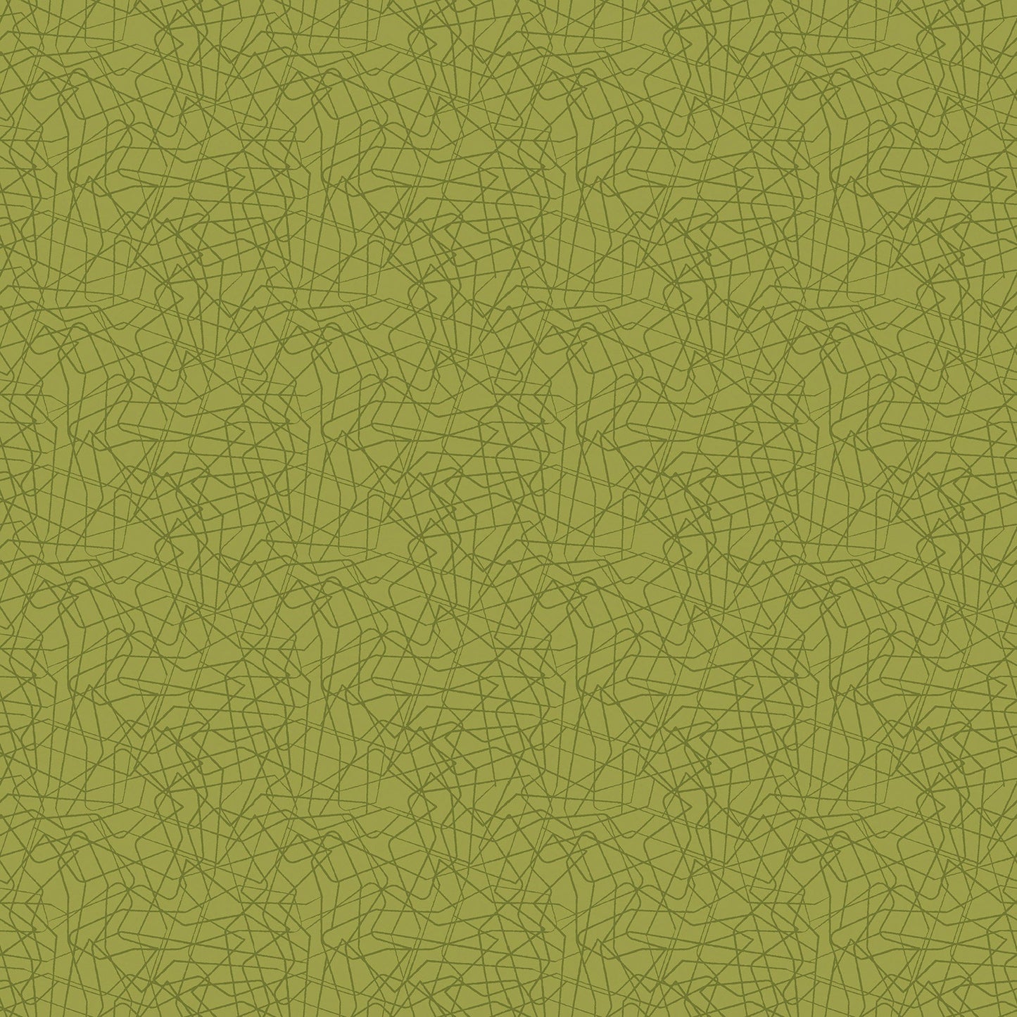 Threaded Lines in green (13267-44) is from Stitchy by Christa Watson for Benartex. The Threaded Lines print in the darkest and most saturated color in the line, and features tone-on-tone lines reminiscent of loose threads all over the fabric. This non-directional pattern provides a dark fabric in the line, but it isn't busy so the color really shines through.