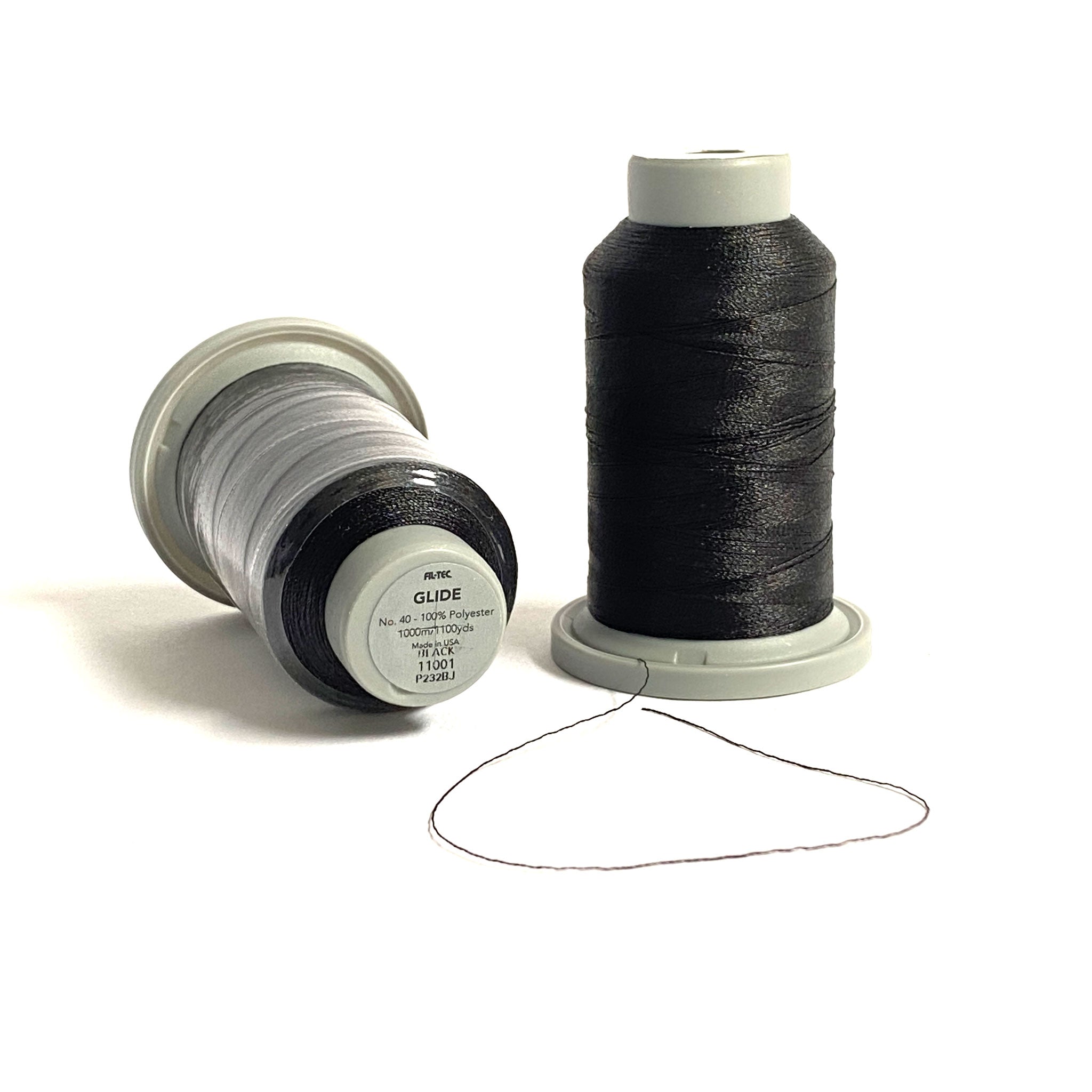 Glide Polyester Thread - Black 11001