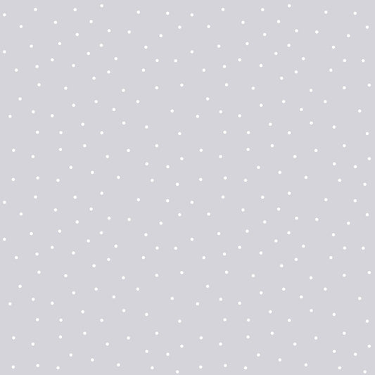 The Tiny White Dot on Gray (MAS8210-K) is part of the Kimberbell Basics line designed by Kim Christopherson for Maywood Studio fabrics.  It is perfect as a gray piecing fabric or as an alternative to a white or solid background.