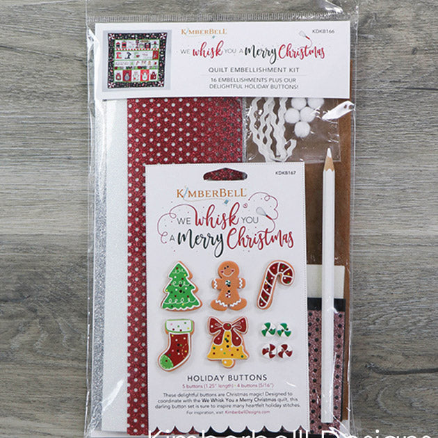 Kimberbell - We Whisk You A Merry Christmas - Embellishment Kit