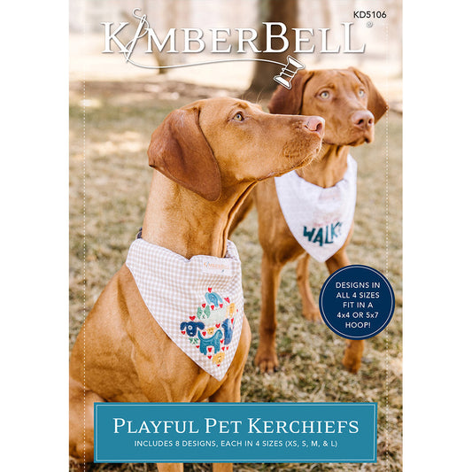 Playful Pet Kerchiefs (Kd5106) Sewing Patterns