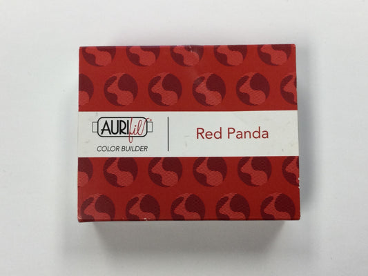 Aurifil Color Builder - Red Panda