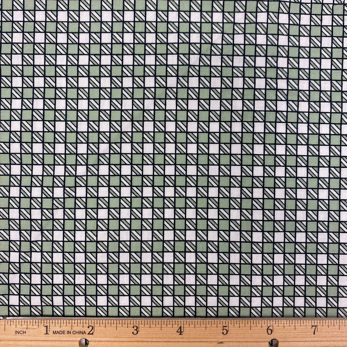 Glamping Gypsies Gingham Green