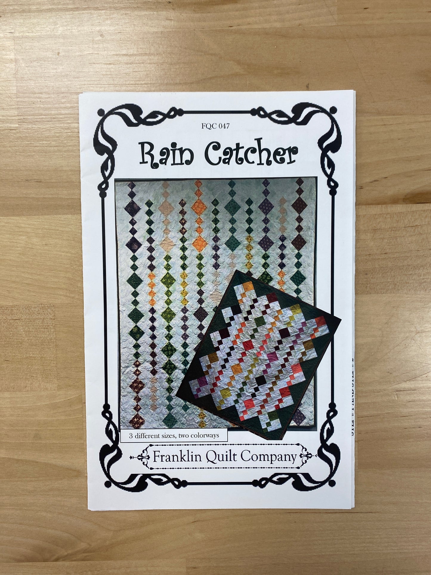 Rain Catcher Quilt Pattern