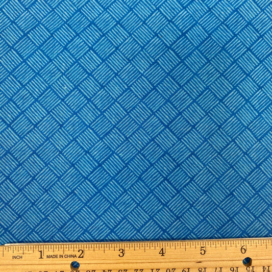 Crosshatch Blue