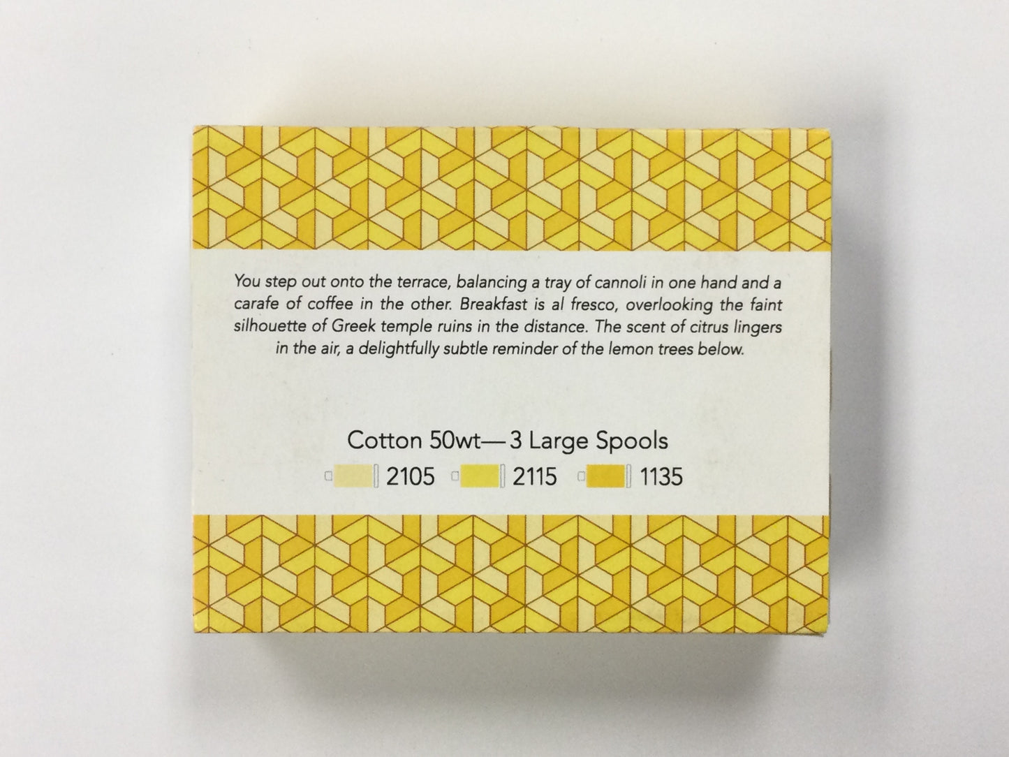 Aurifil Color Builder - Sicily Yellow