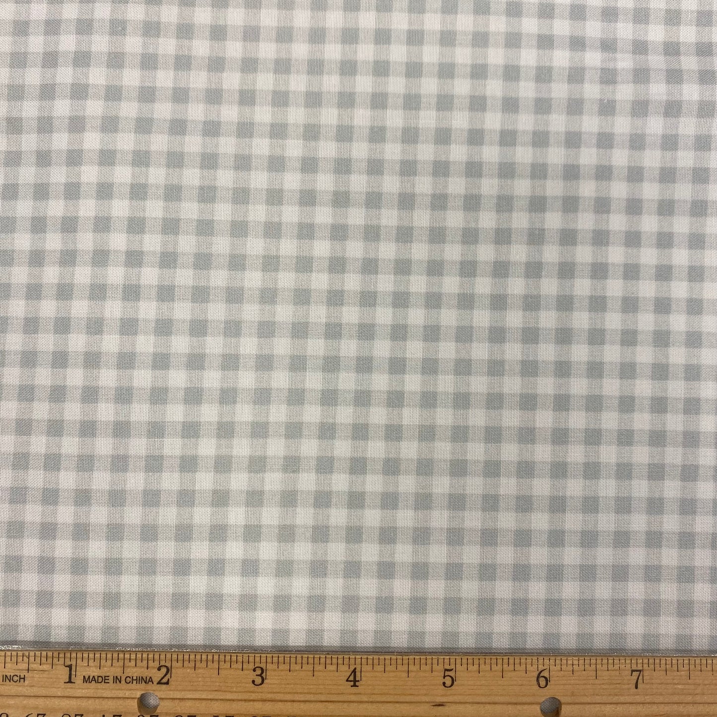 Not Too Shabby Gingham Gray