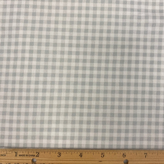 Not Too Shabby Gingham Gray