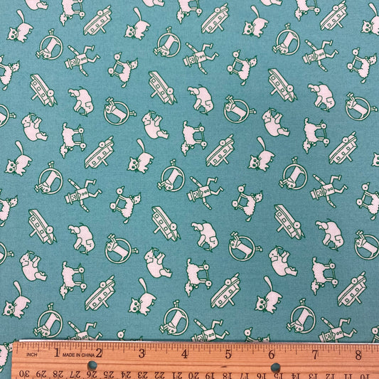 Toy Toss - Teal C6765