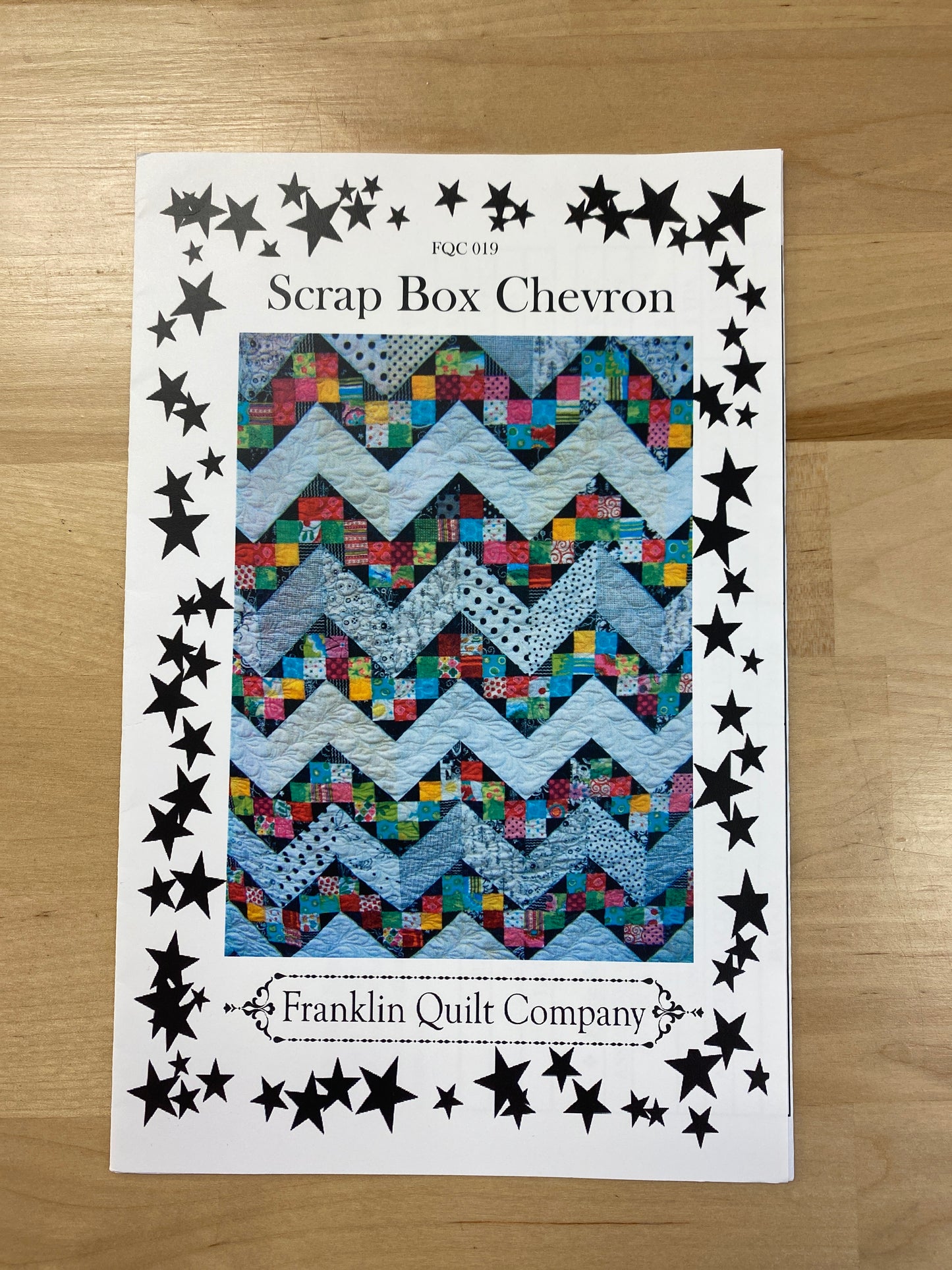 Scrap Box Chevron Quilt Pattern