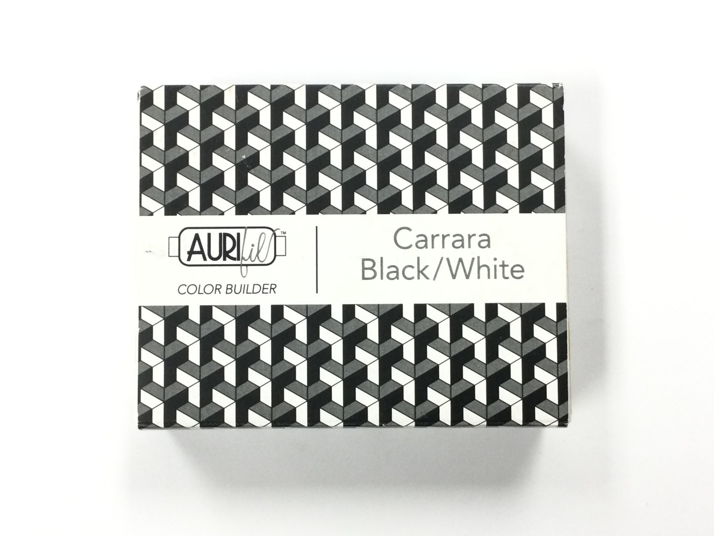 Aurifil Color Builder - Carrara Black/White