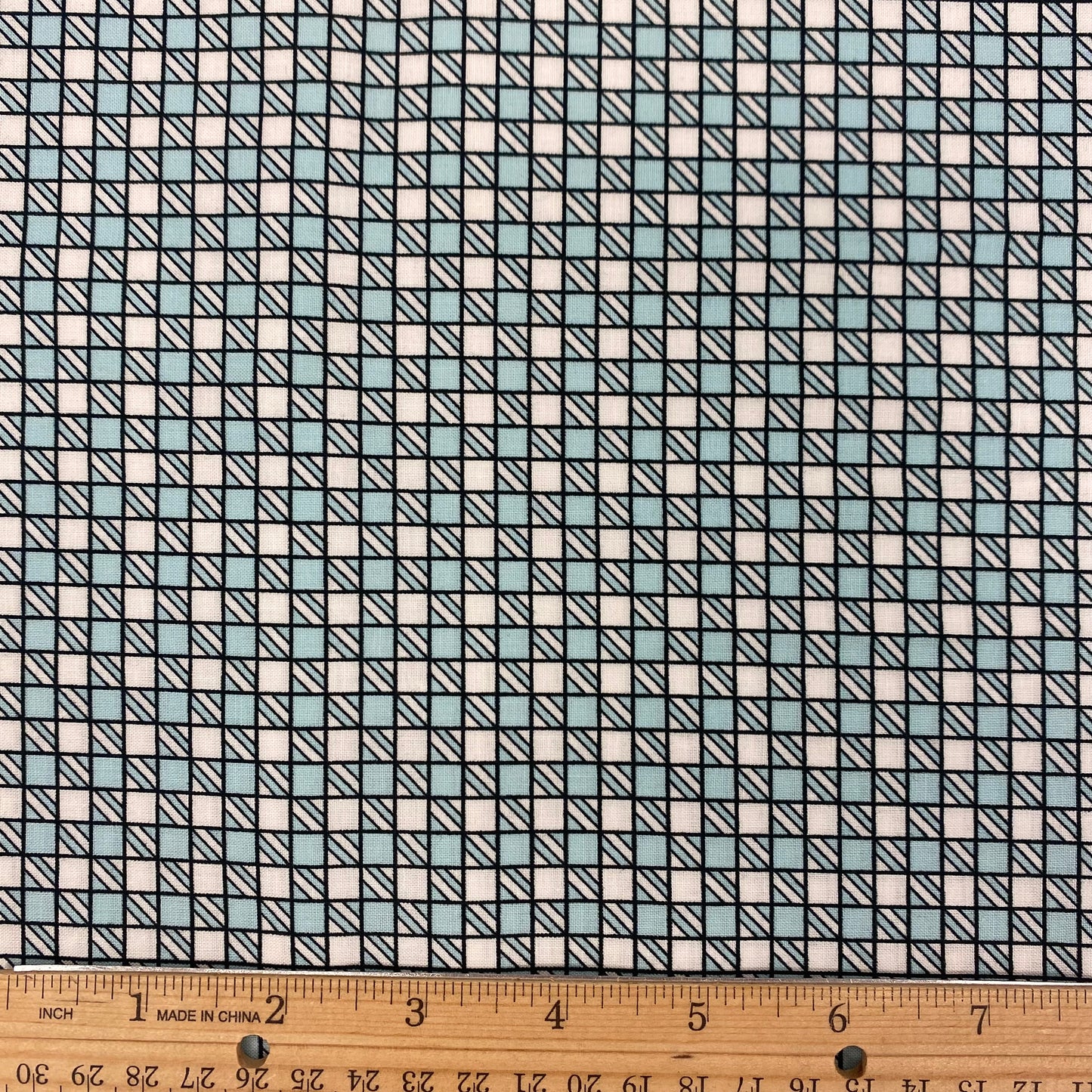 Glamping Gypsies Gingham Teal