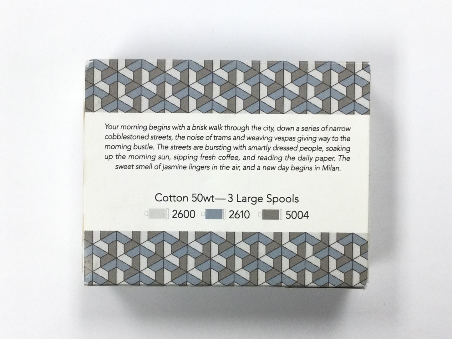 Aurifil Color Builder - Milan Grey