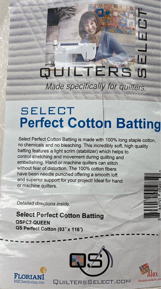 Select Perfect Cotton Batting