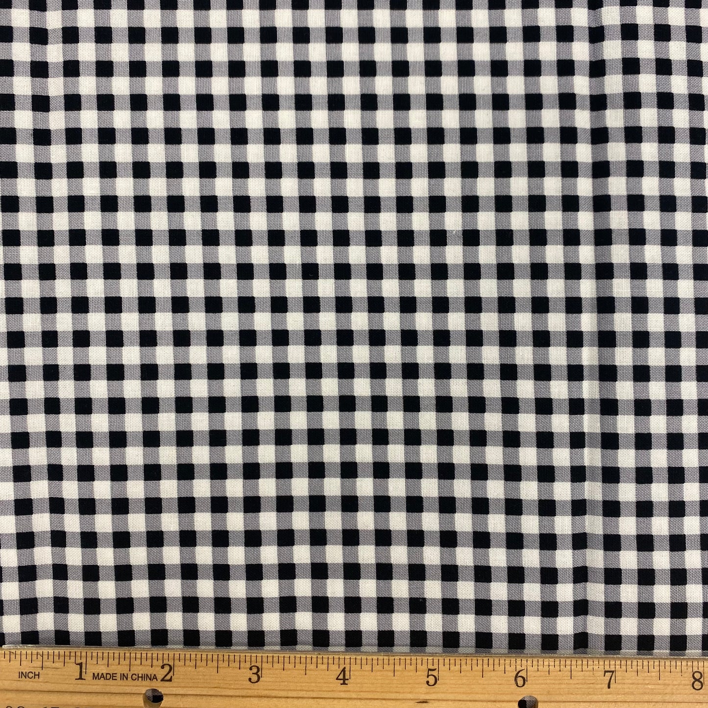 Oops a Daisy Gingham Black C8741