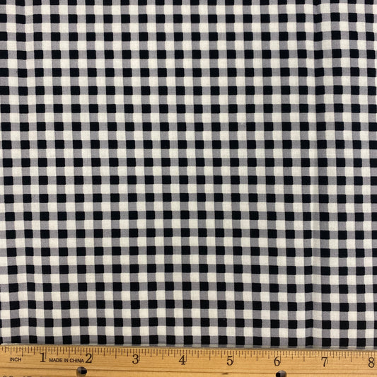 Oops a Daisy Gingham Black C8741