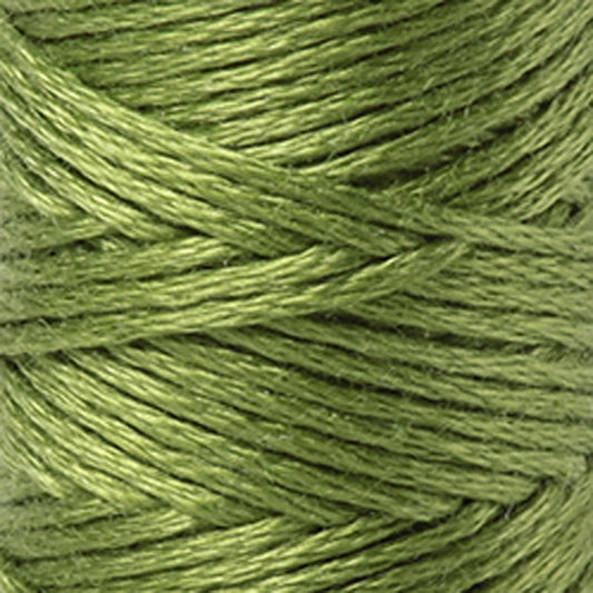 Aurifil's 100% Egyptian cotton floss is known for its versatility, strength, and radiant color by quilters, sewists, and textile artisans. Aurifil 6 stranded cotton floss is available in 270 colors on 18 yard wooden spools, making it easier to store, travel and less likely to tangle than traditional skeins. 