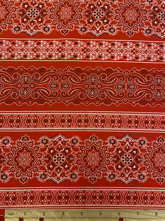 Red Bandana Sash
