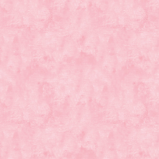 Chalk Texture 9488-01 is a light pink cotton fabric with a mottled tone on tone texture with lightly brushed markings.