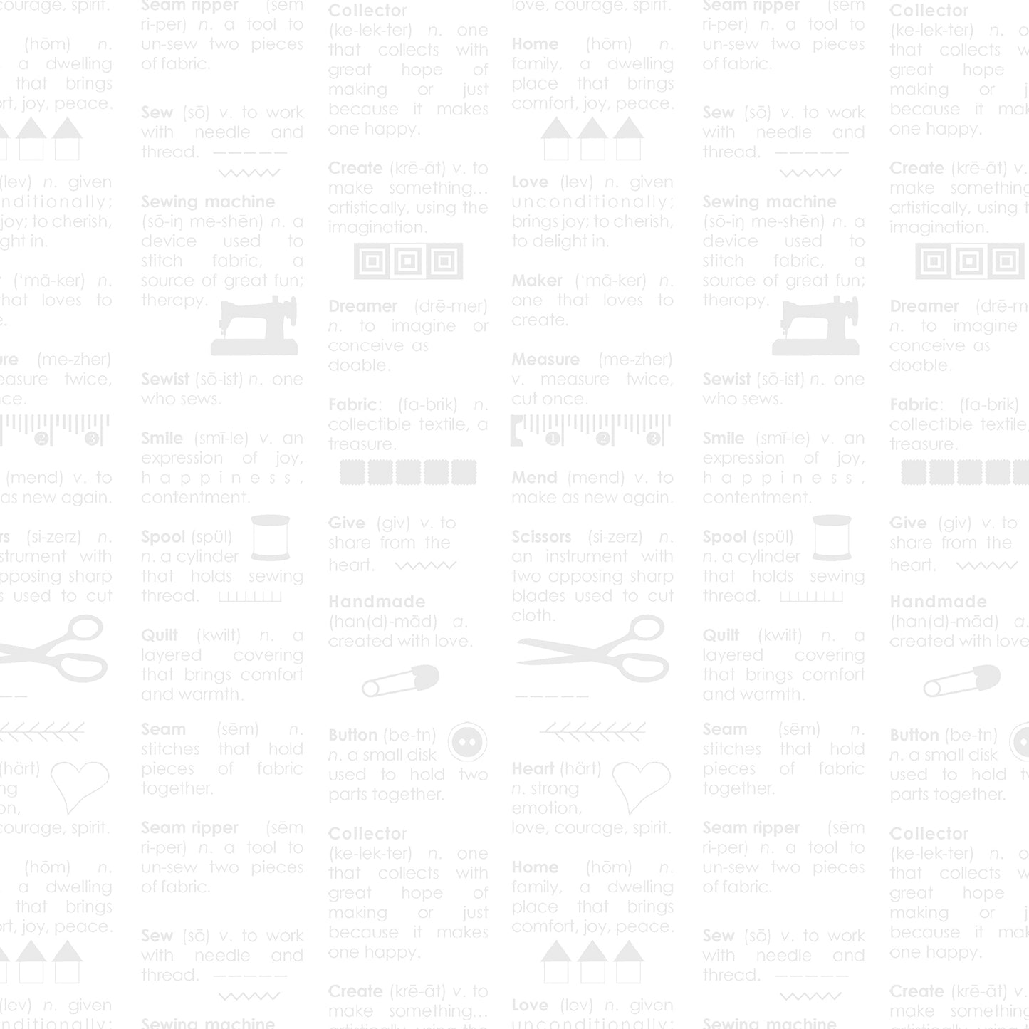 Maker Dictionary - White/White (13090-91)