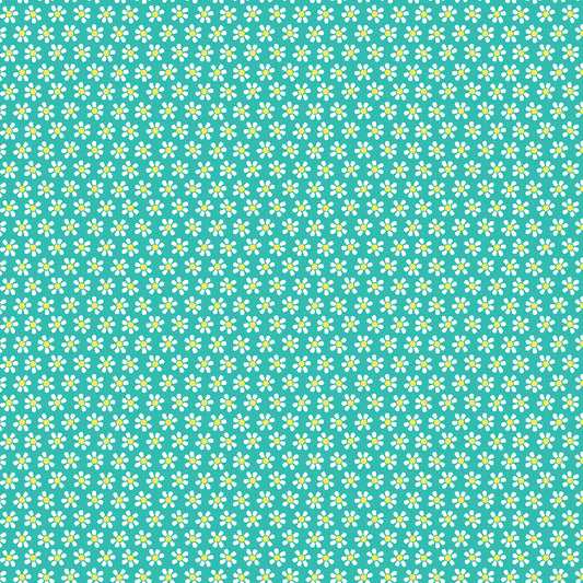 Mini Daisy - Dark Turquoise (13385-85)