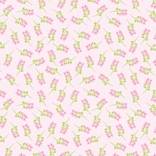 Sprigs - Light Pink (13382-01)